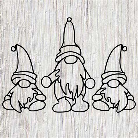 Download Free Nordic Christmas Gnome SVG Merry and Bright Crafts